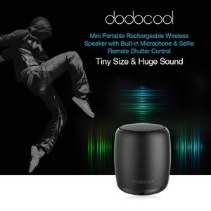 Dodocool DA84-1 Mini Speaker, Microphone & Remote Camera Shutter w/ USB Charger